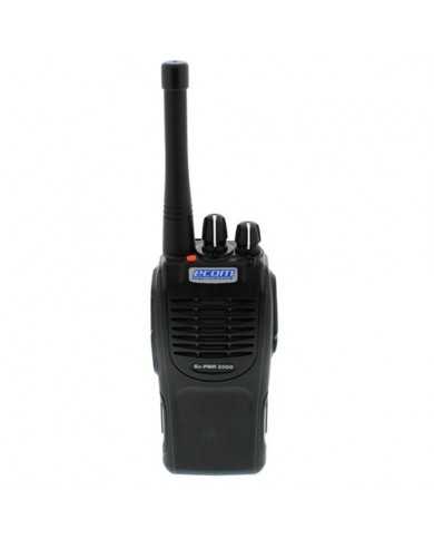 Talkie-walkie Ex-PMR2000 con seguridad intrínseca