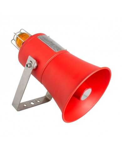 ATEX SB125-1 combined alarm in stainless steel